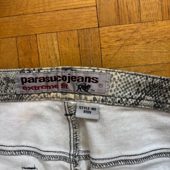 vintage mint condition snake skin parasuco pants - Picture 4 of 7